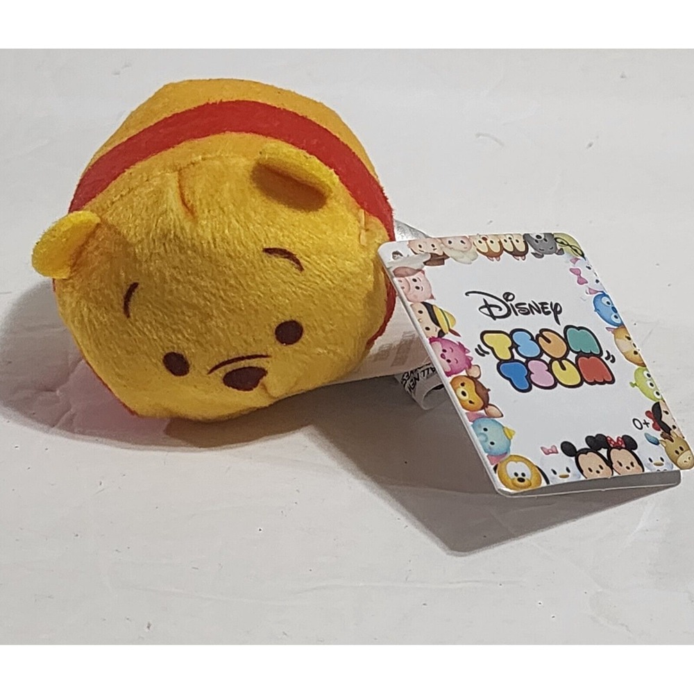 Disney Tsum Tsum Winnie the Pooh Just Play Miniature 2 Inch Plush NWT